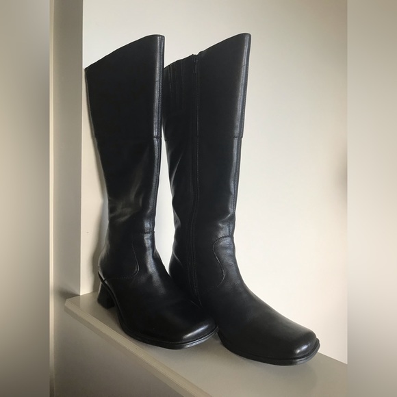Hush Puppies leather Tall Boots❤️ - Picture 1 of 6